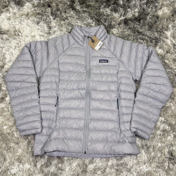 NWT Patagonia Women’s Herring Grey Down Sweater Jacket - Picture 4 of 11